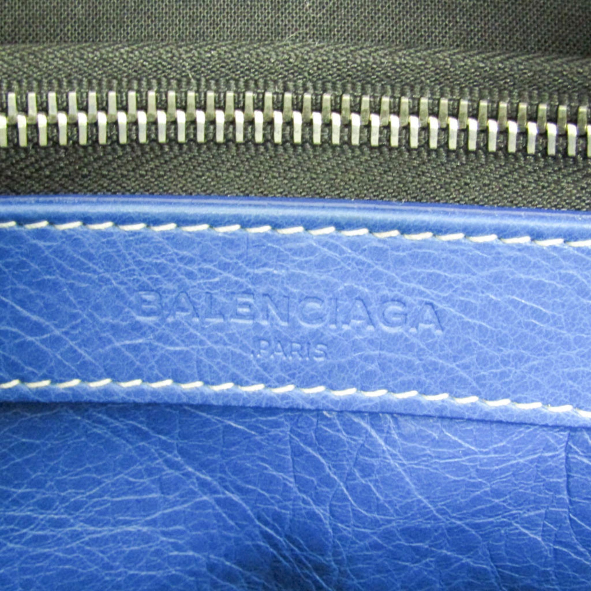 Balenciaga Bazar Shopper XS · Striped Leather