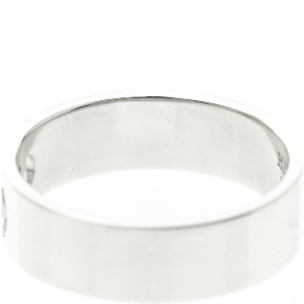 Hermès H d'Ancre · 18K White Gold · Diamond