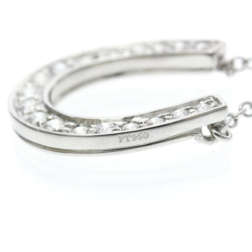 Tiffany Horseshoe · Platinum · Diamond