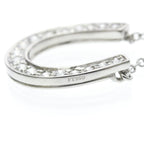 Tiffany Horseshoe · Platinum · Diamond