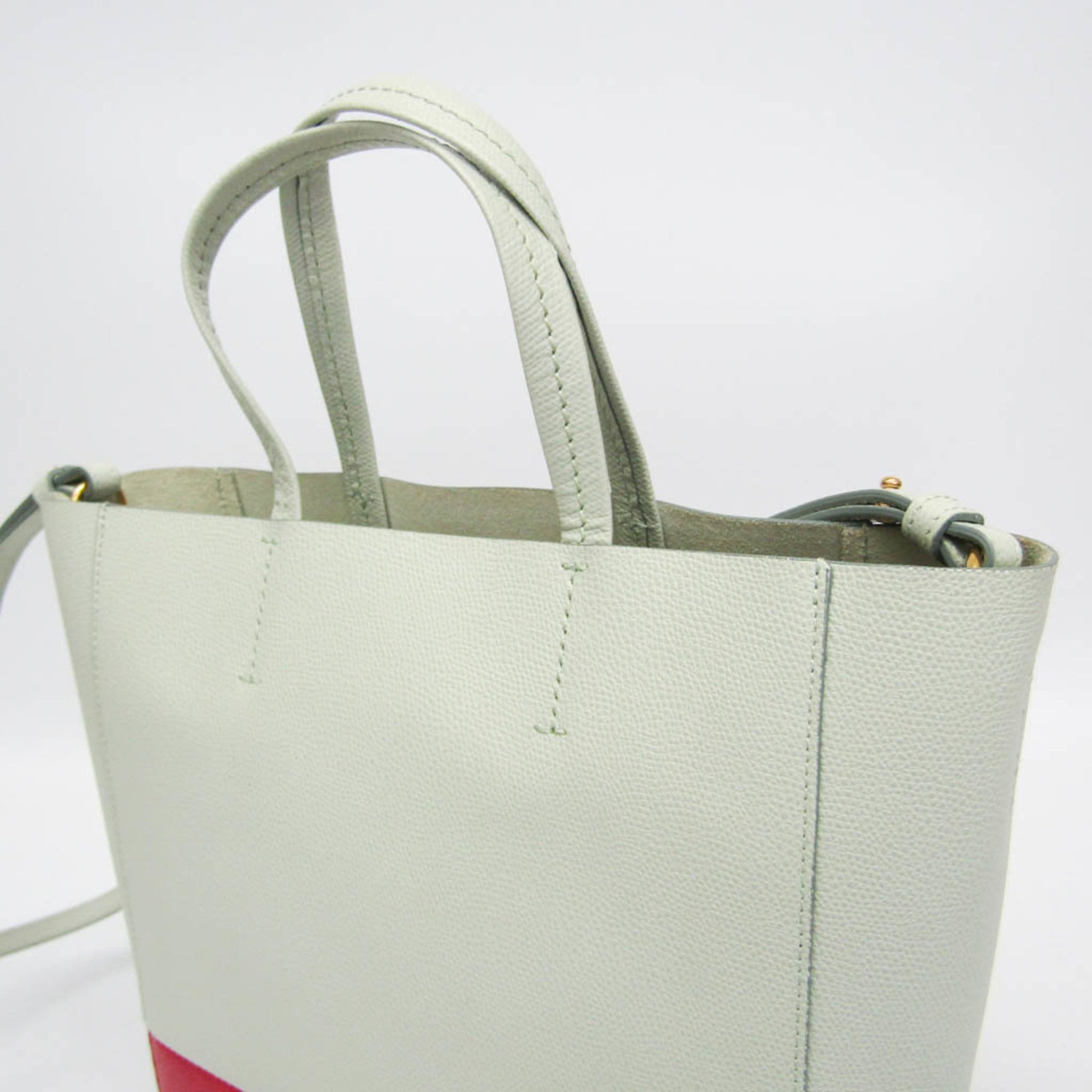 Celine Cabas Vertical · Bicolor Leather