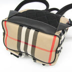 Burberry Enfild · Check Canvas & Leather