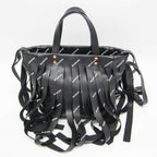 Balenciaga Laundry Cabas XS · Fringe · Leather