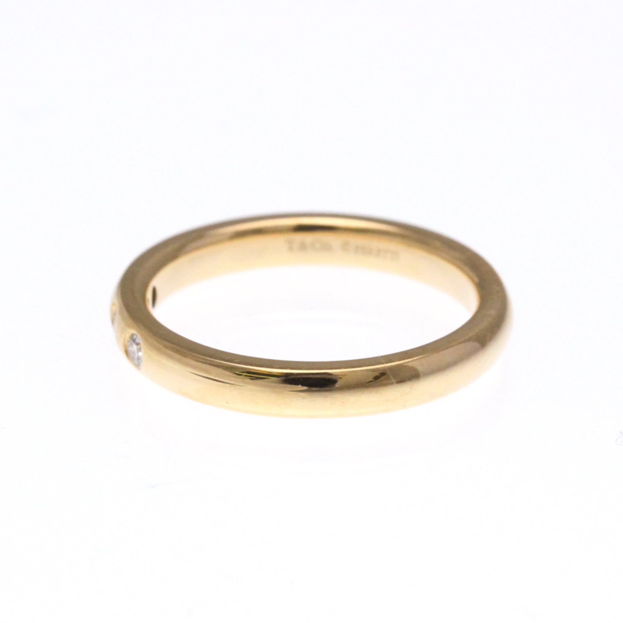 Tiffany Stacking Band · 3 Diamond · Rose Gold