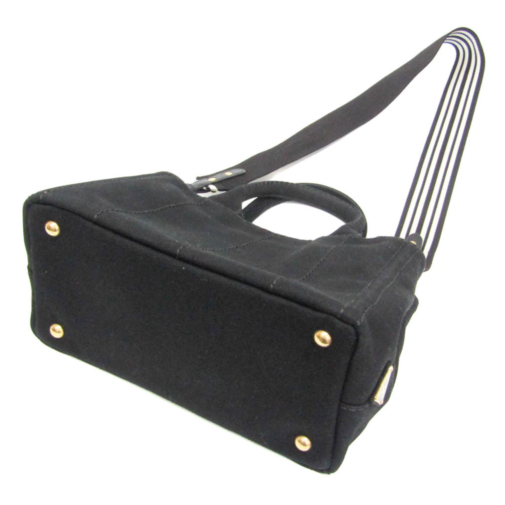 Prada Canapa · Denim Shoulder Bag