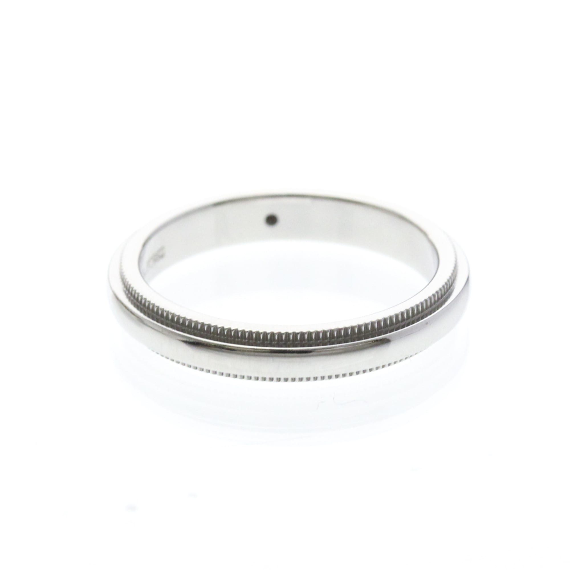 Tiffany Milgrain · Platinum · Diamond