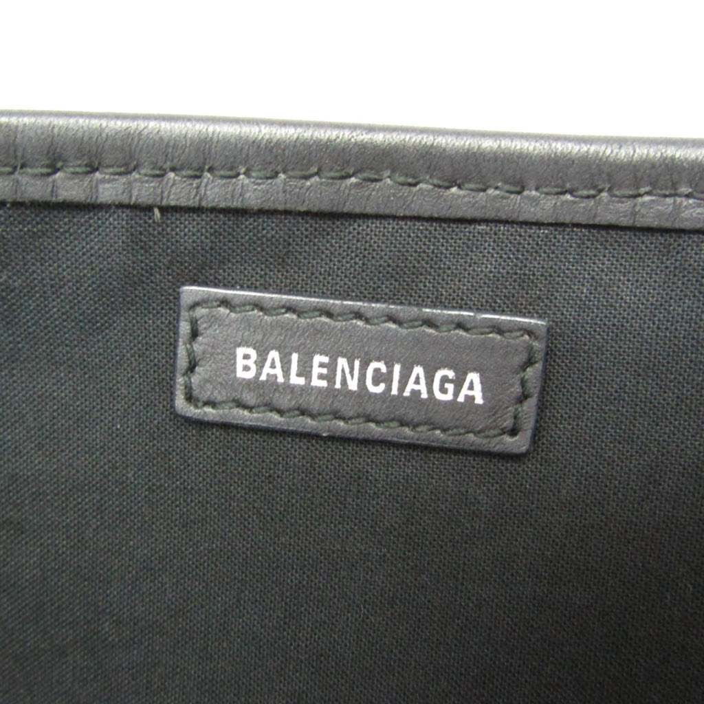 Balenciaga Navy Cabas · Canvas