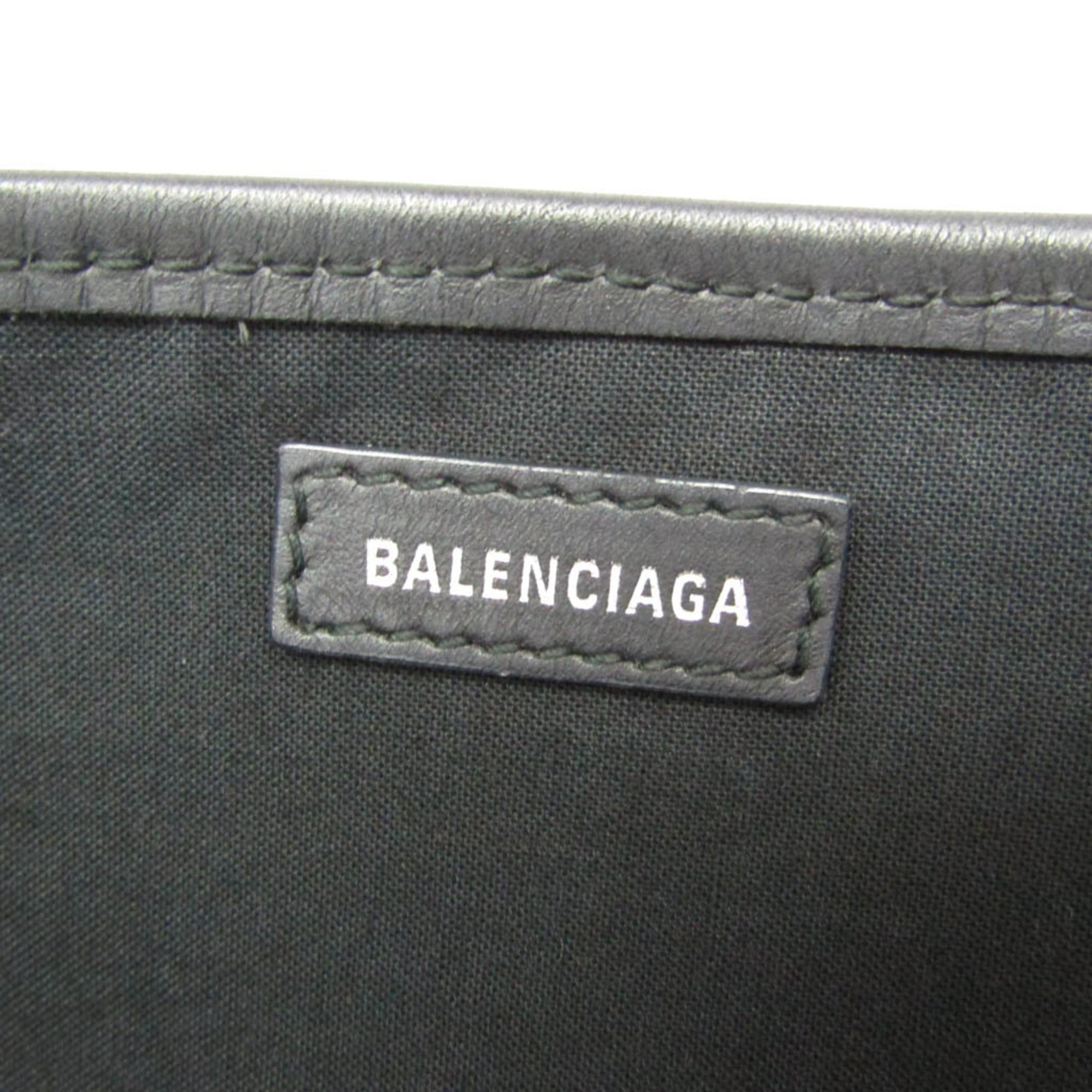 Balenciaga Navy Cabas · Canvas