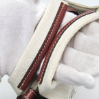 Chloé Woody Mini · Canvas & Leather