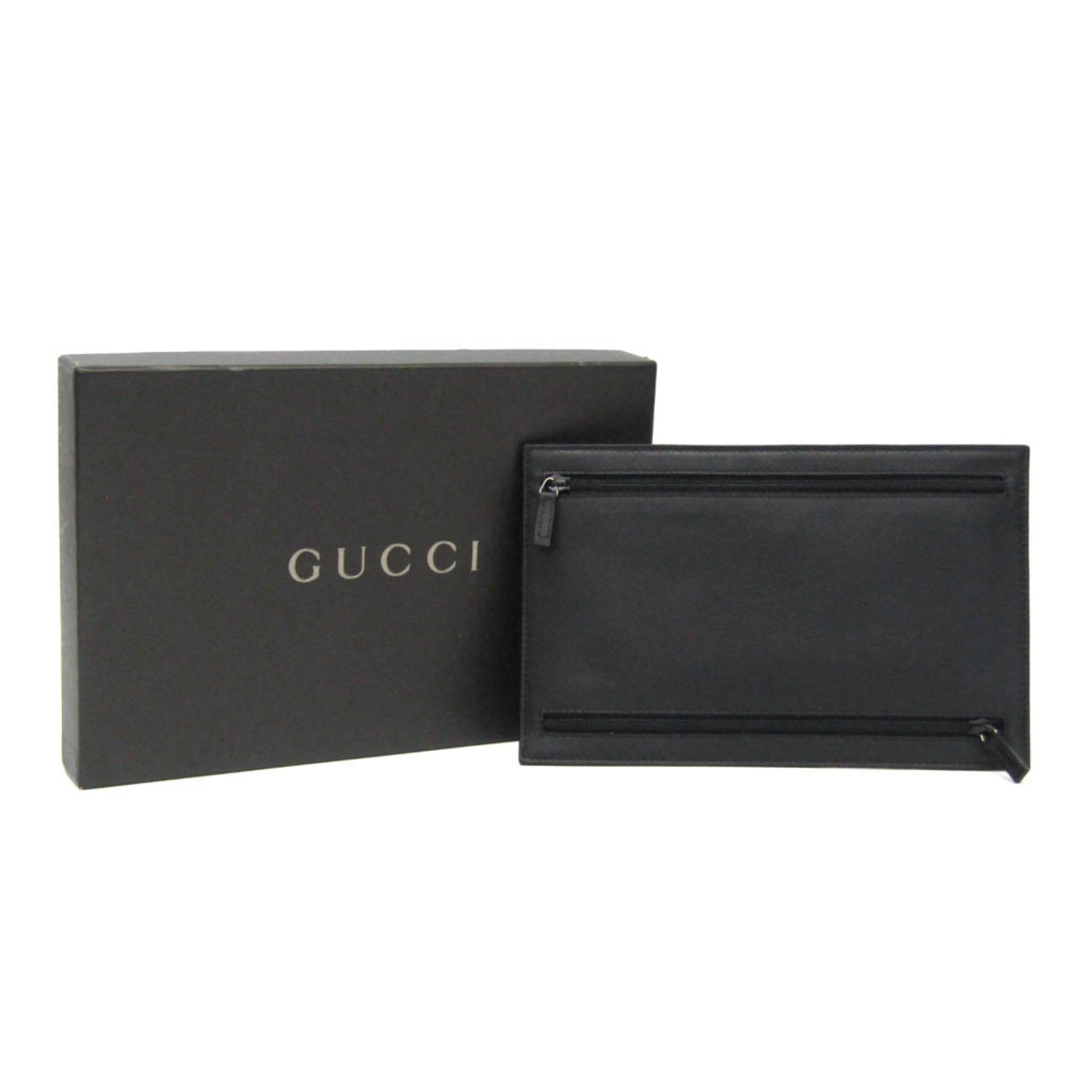 Gucci Multi-Pocket Leather Pouch