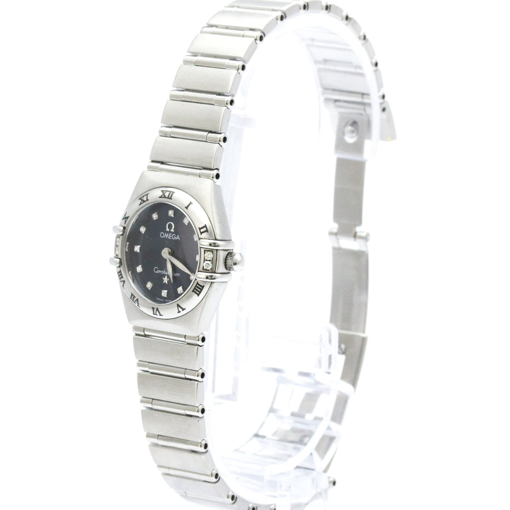 Omega Constellation · Diamond · Steel · Quartz