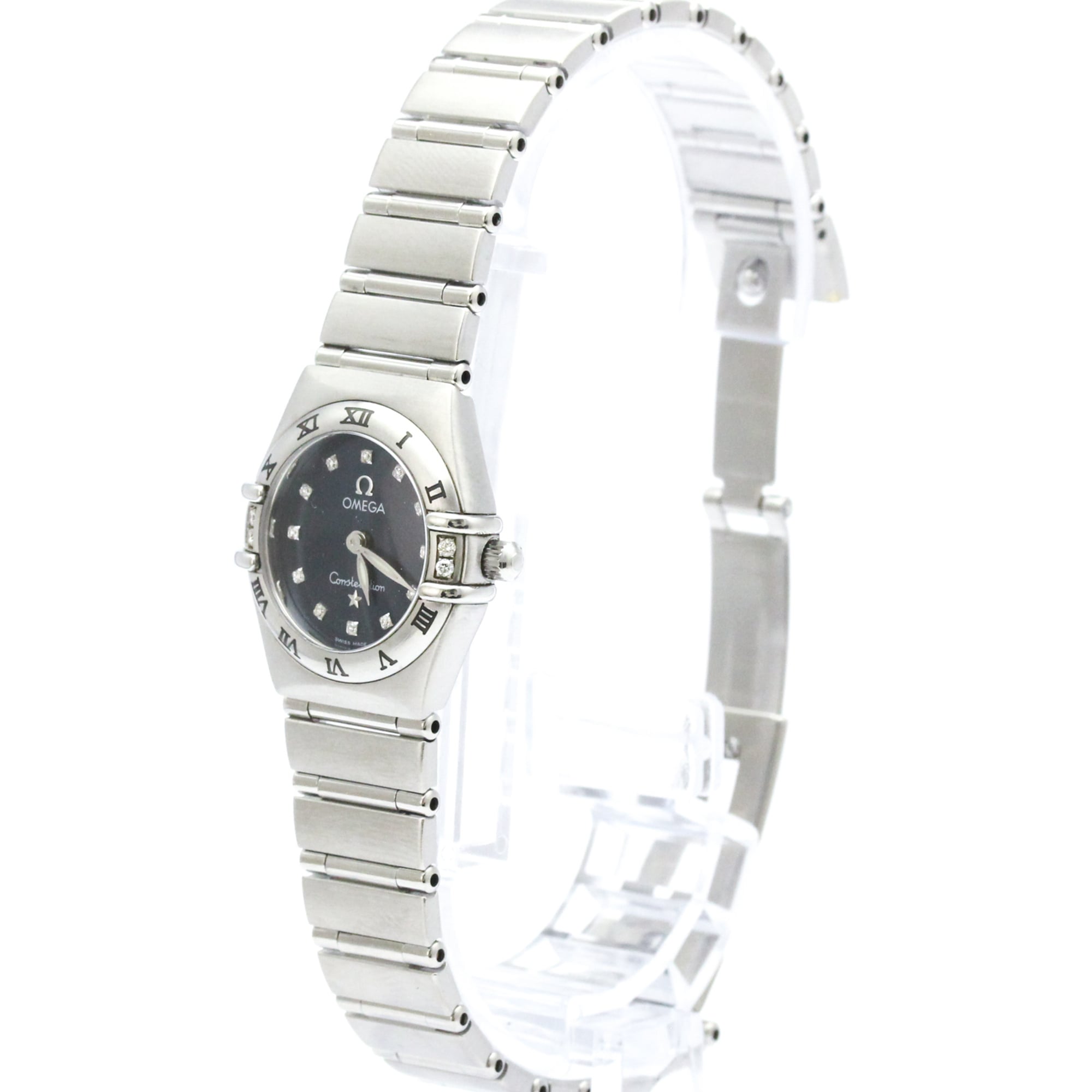 Omega Constellation · Diamond · Steel · Quartz