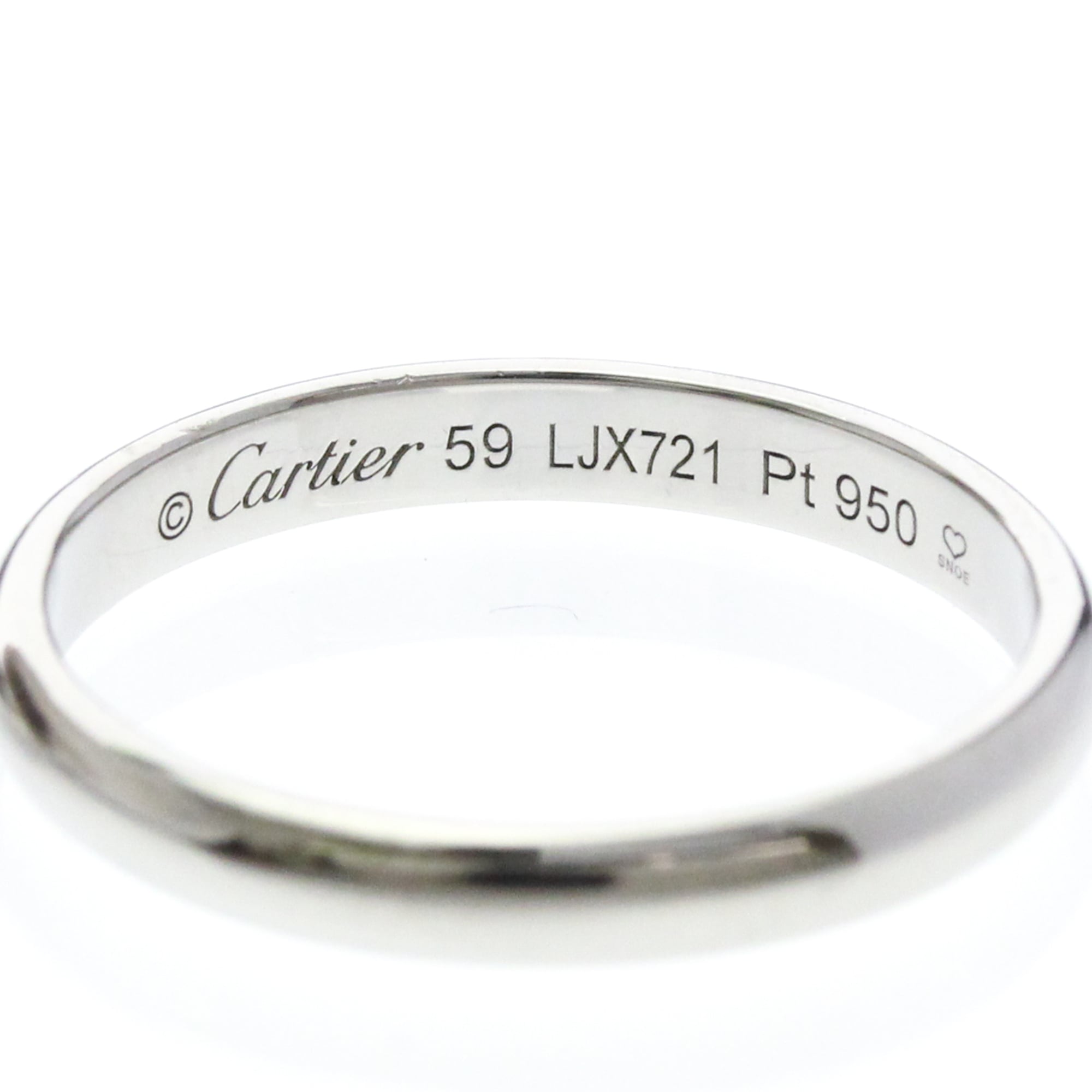 Cartier 1895 Wedding · Platinum