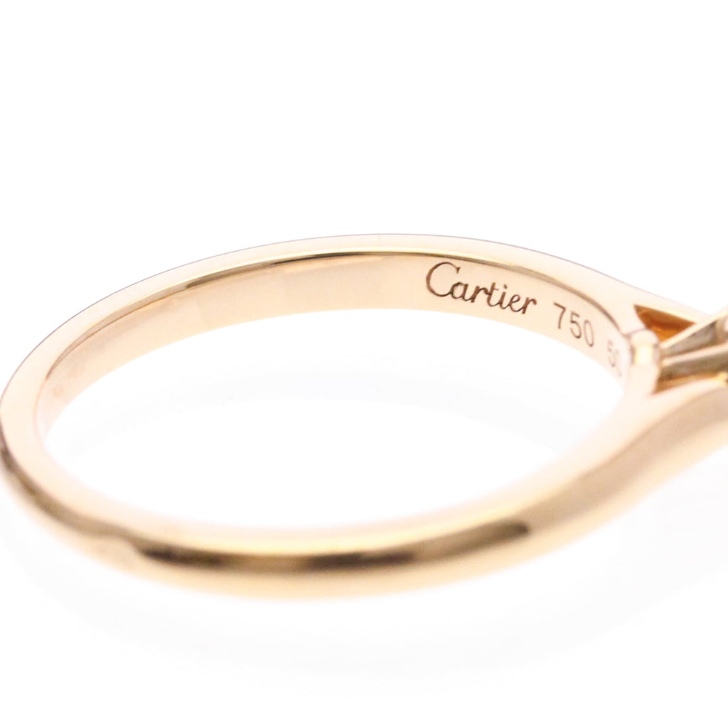 Cartier 1895 Solitaire · Rose Gold · Diamond