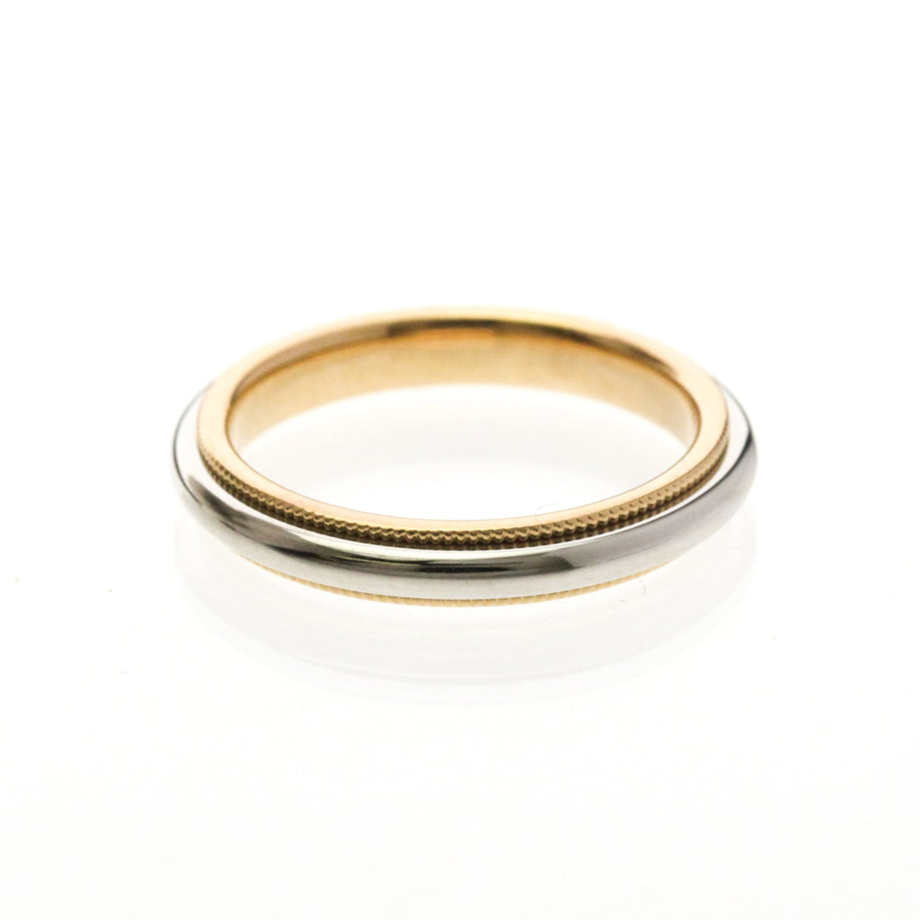 Tiffany Milgrain · Rose Gold & Platinum
