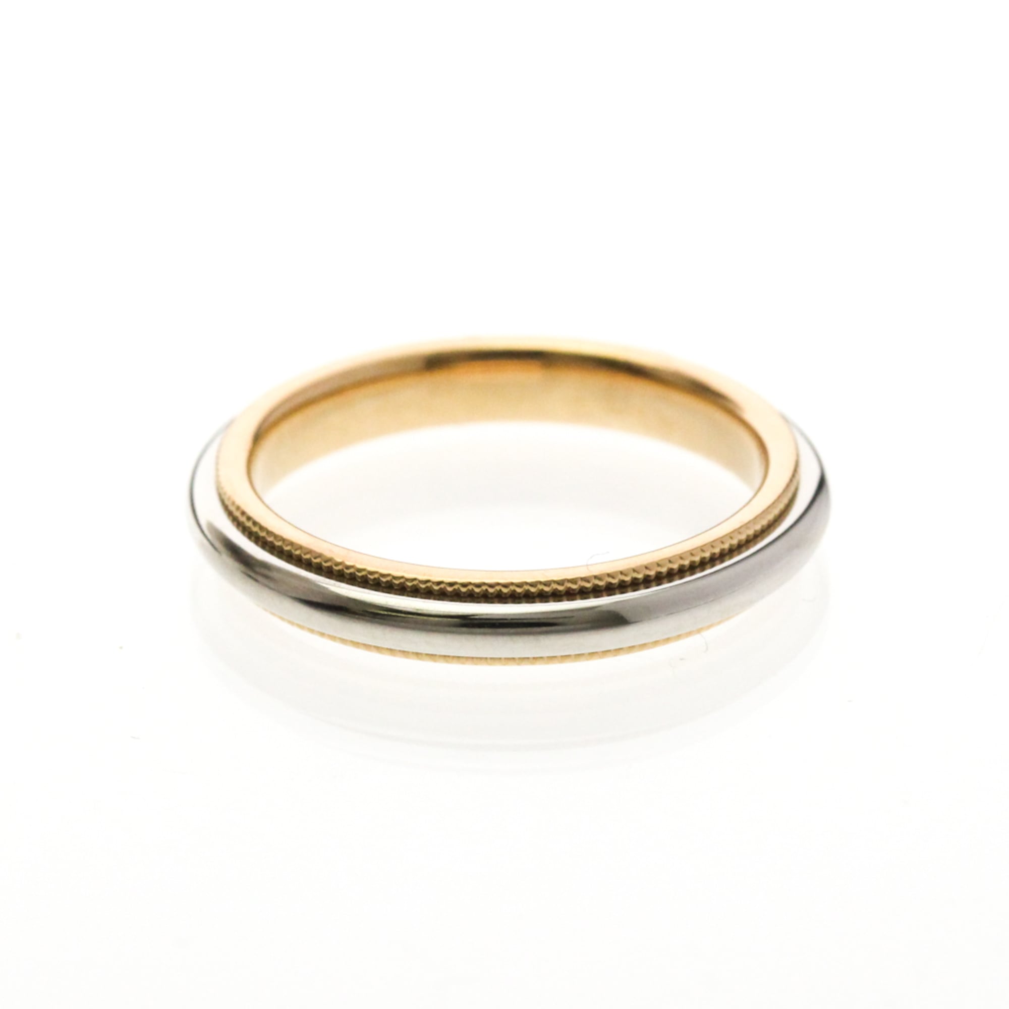 Tiffany Milgrain · Rose Gold & Platinum