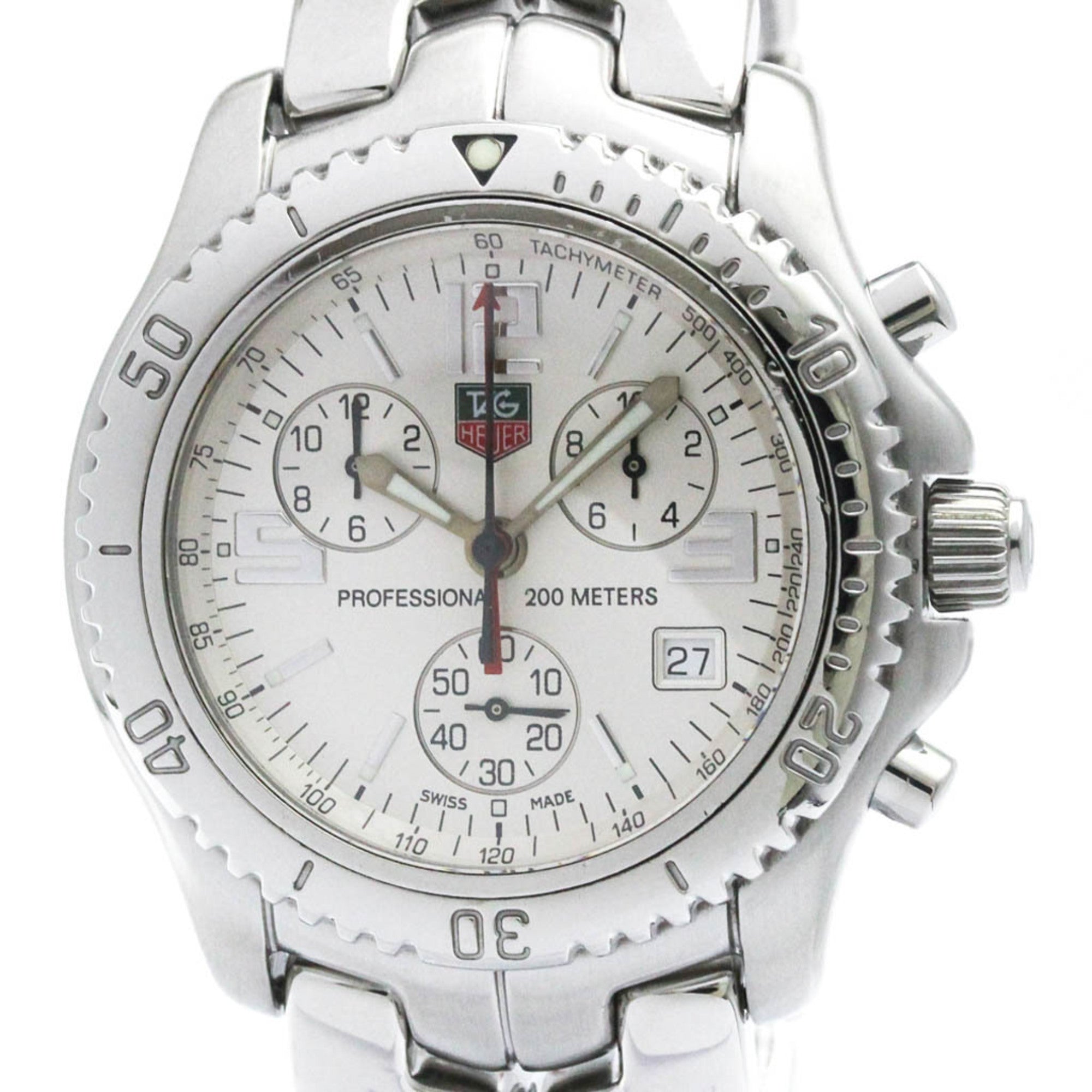 Tag Heuer Link · Chronograph · Steel · Quartz