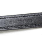 Hermès Leather & Metal Bangle