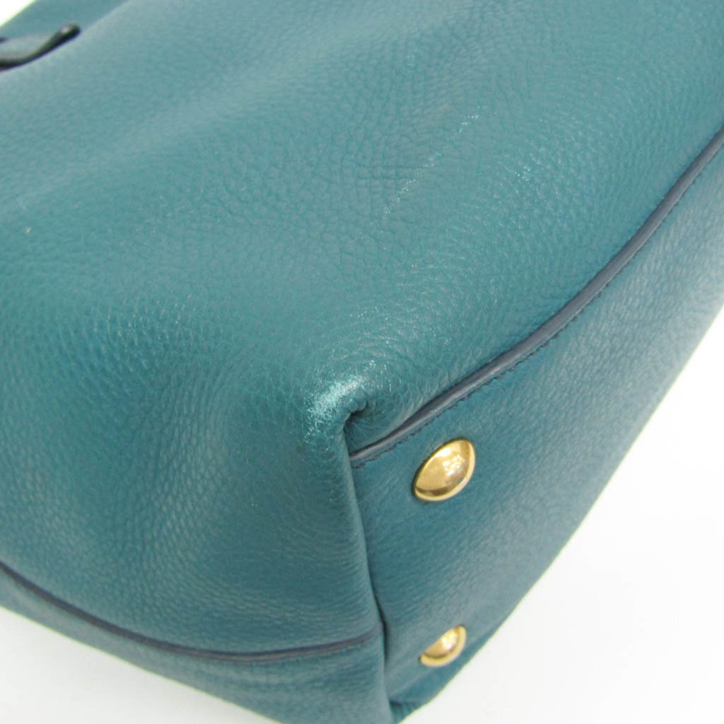 Miu Miu Vitello Daino · Leather Tote