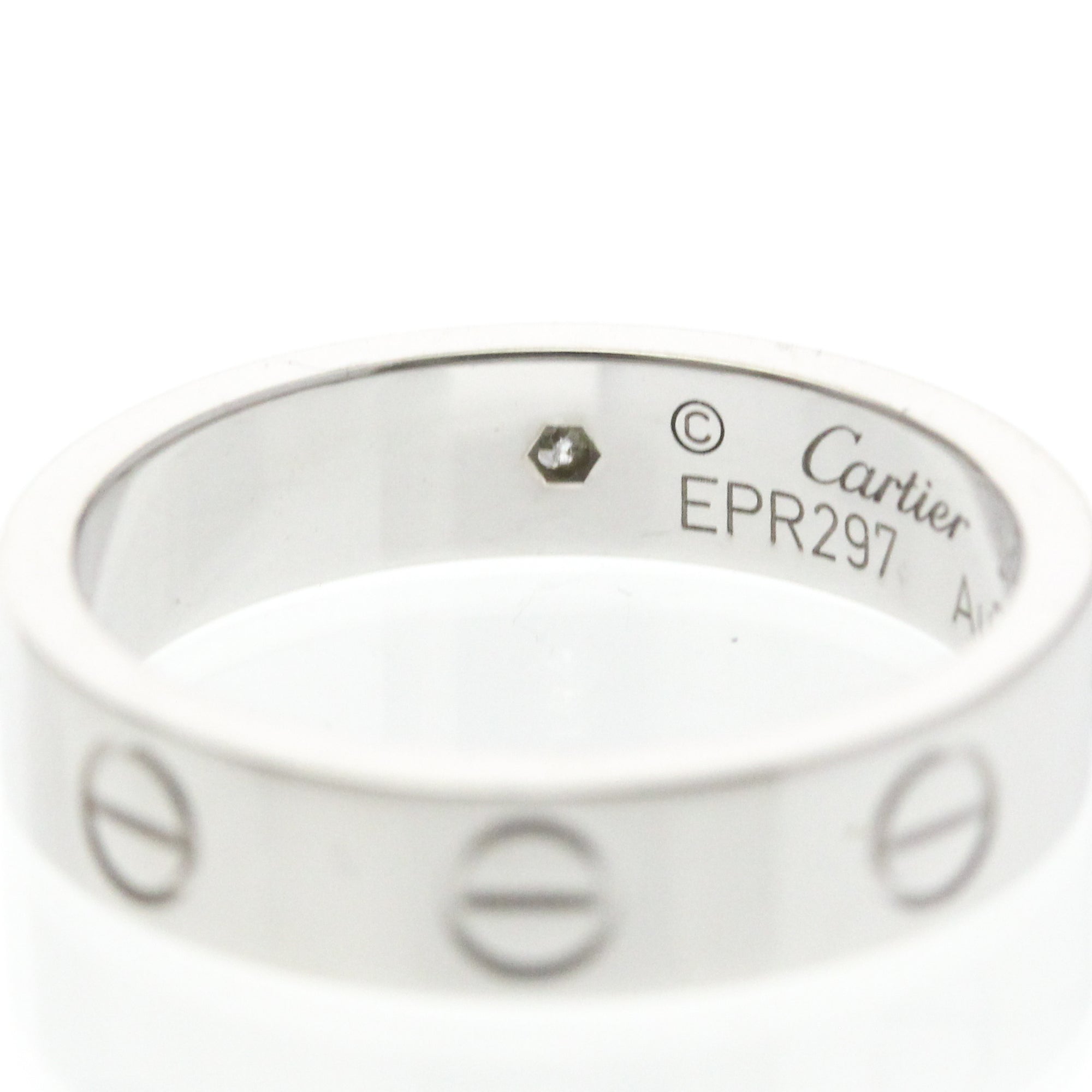 Cartier Mini Love · Diamond · 18K White Gold