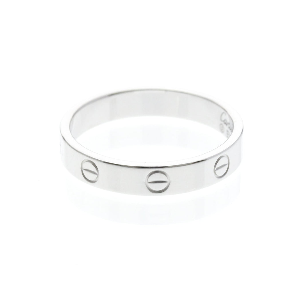 Cartier Mini Love Ring · 18K White Gold
