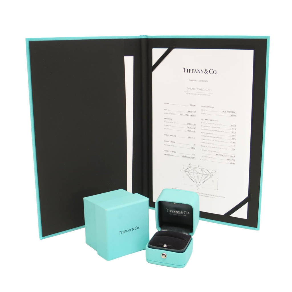 Tiffany Solitaire · Diamond · Platinum