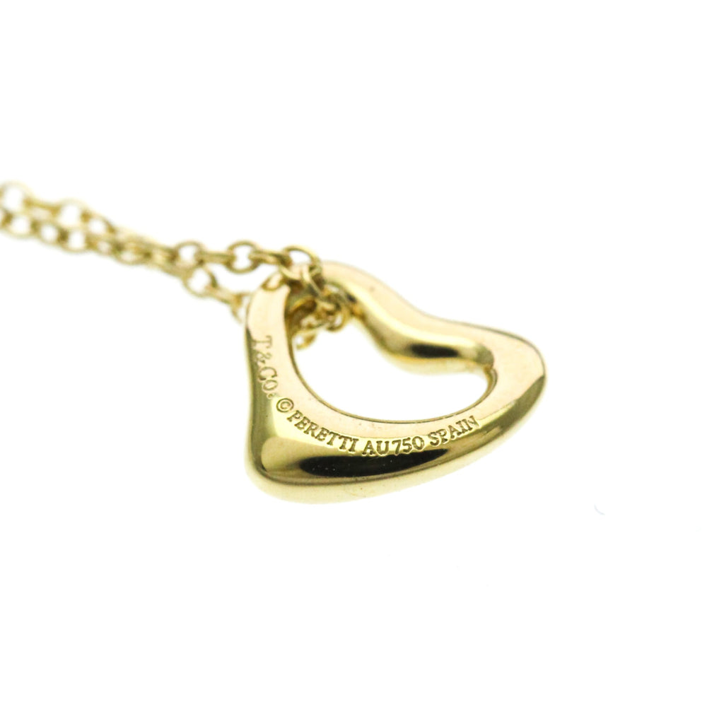 Tiffany Open Heart · Extra Mini · 18K Yellow Gold