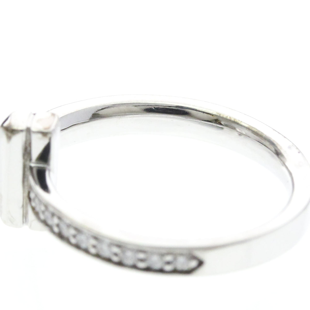 Tiffany T One Narrow · 18K White Gold · Diamond