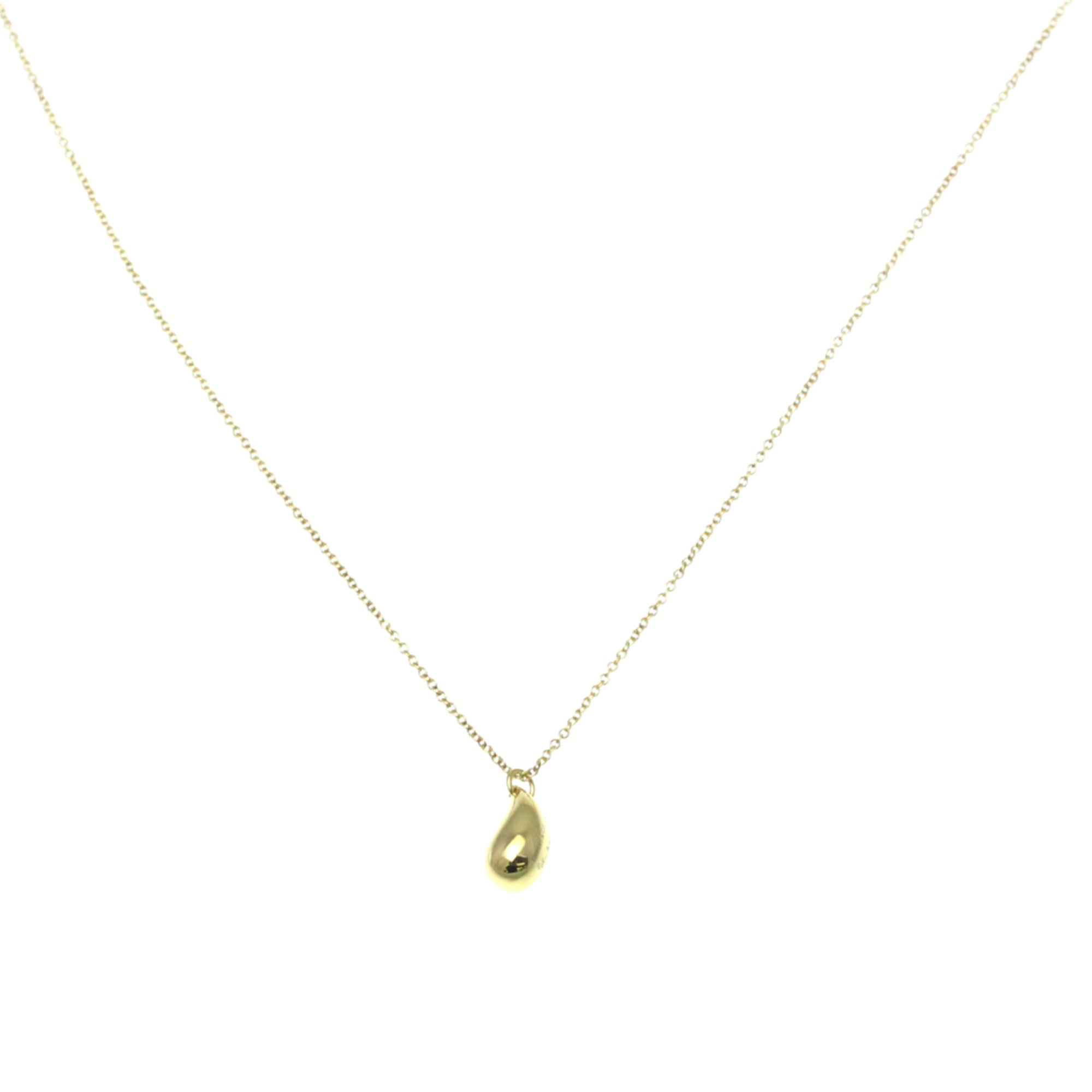 Tiffany Teardrop · 18K Yellow Gold