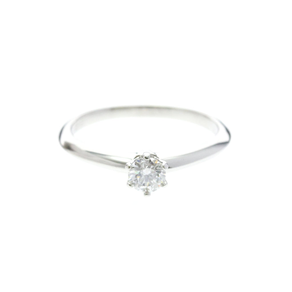 Tiffany Solitaire · Platinum · 0.22ct Diamond