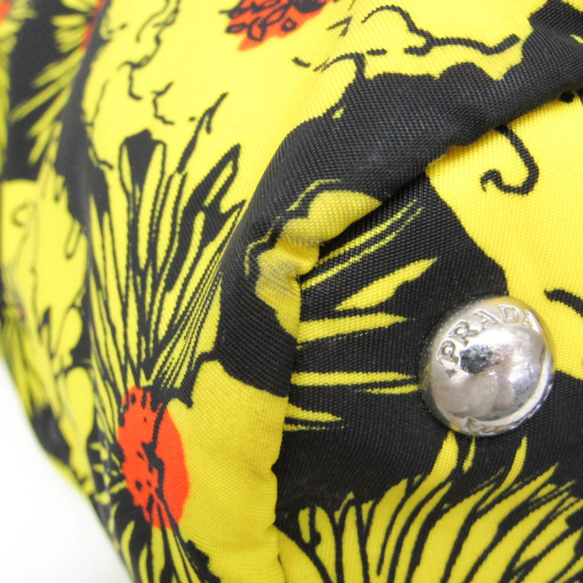 Prada Tessuto · Floral Print Nylon