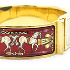 Hermès Loque · Gold Plated · Quartz