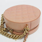 Chanel Matelassé Round As Earth · Leather