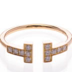 Tiffany T Wire · Rose Gold · Diamond