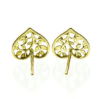 Tiffany Olive Leaf Heart · 18K Yellow Gold