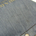 Prada Denim · Leather Tote