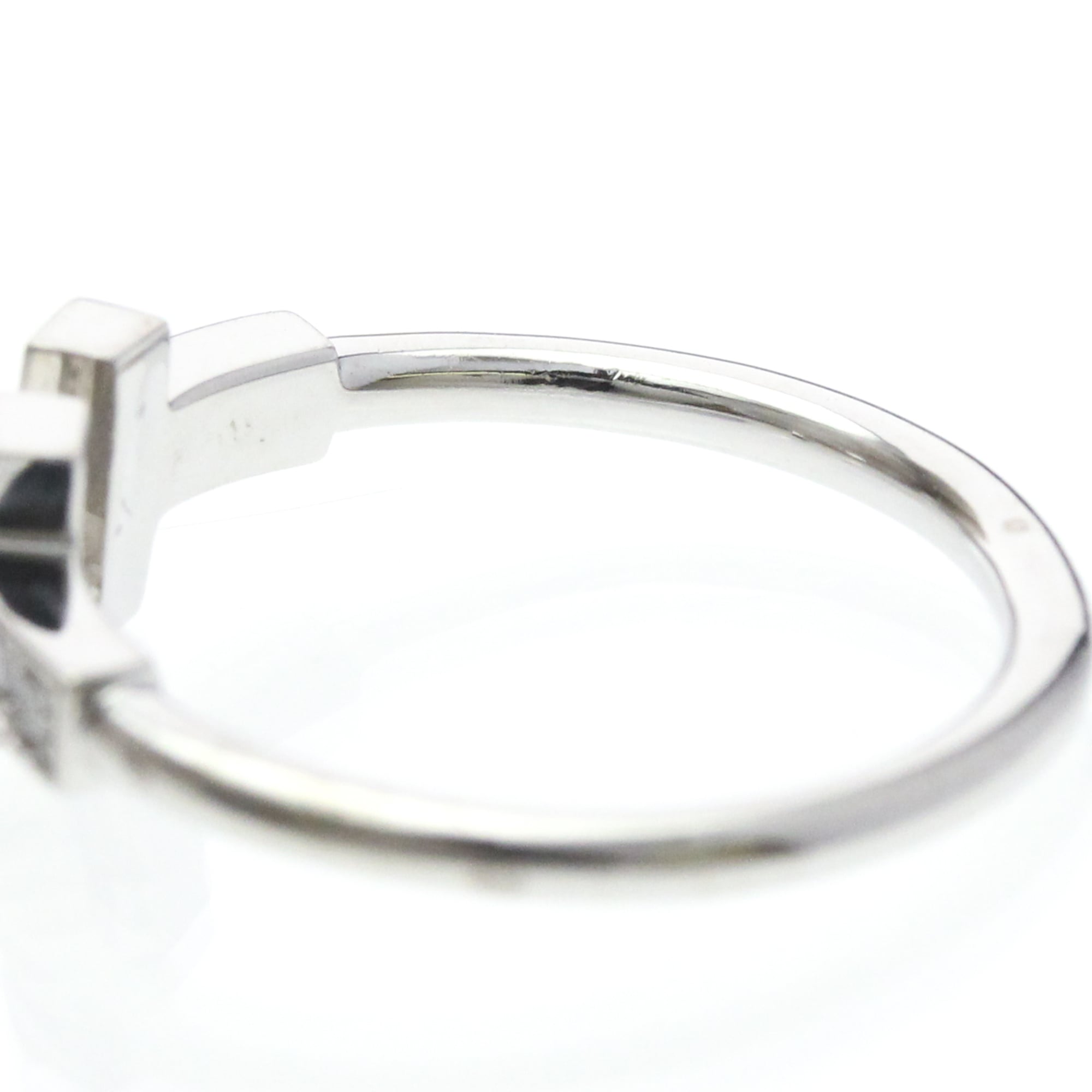 Tiffany T Wire · 18K White Gold · Diamond