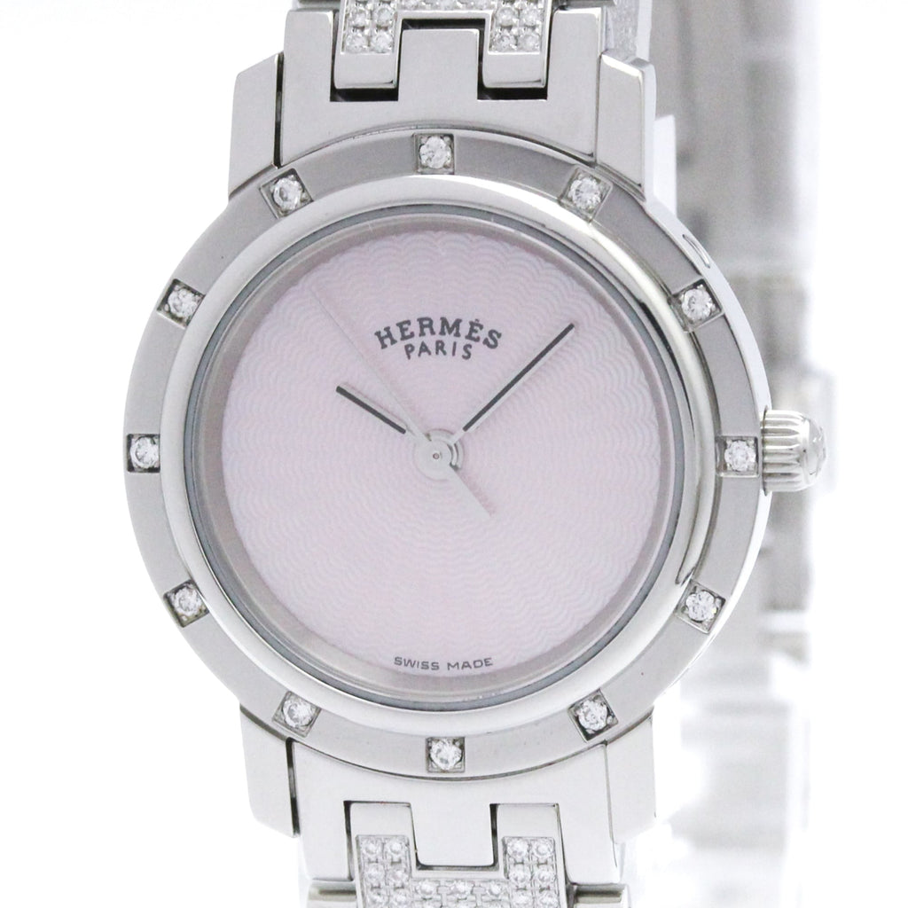 Hermès Clipper · Diamond · Mother-of-Pearl