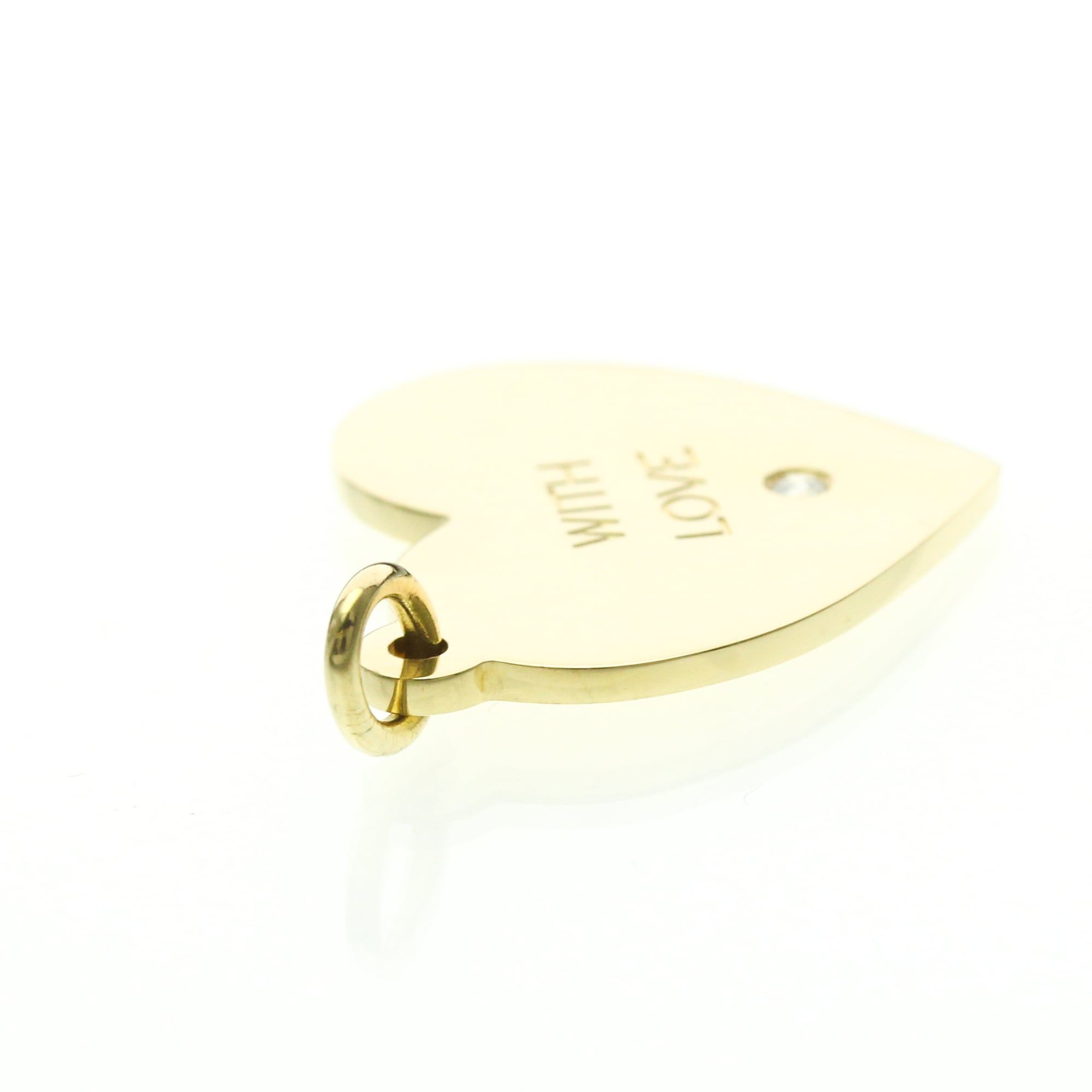 Tiffany Heart · Diamond · 18K Yellow Gold