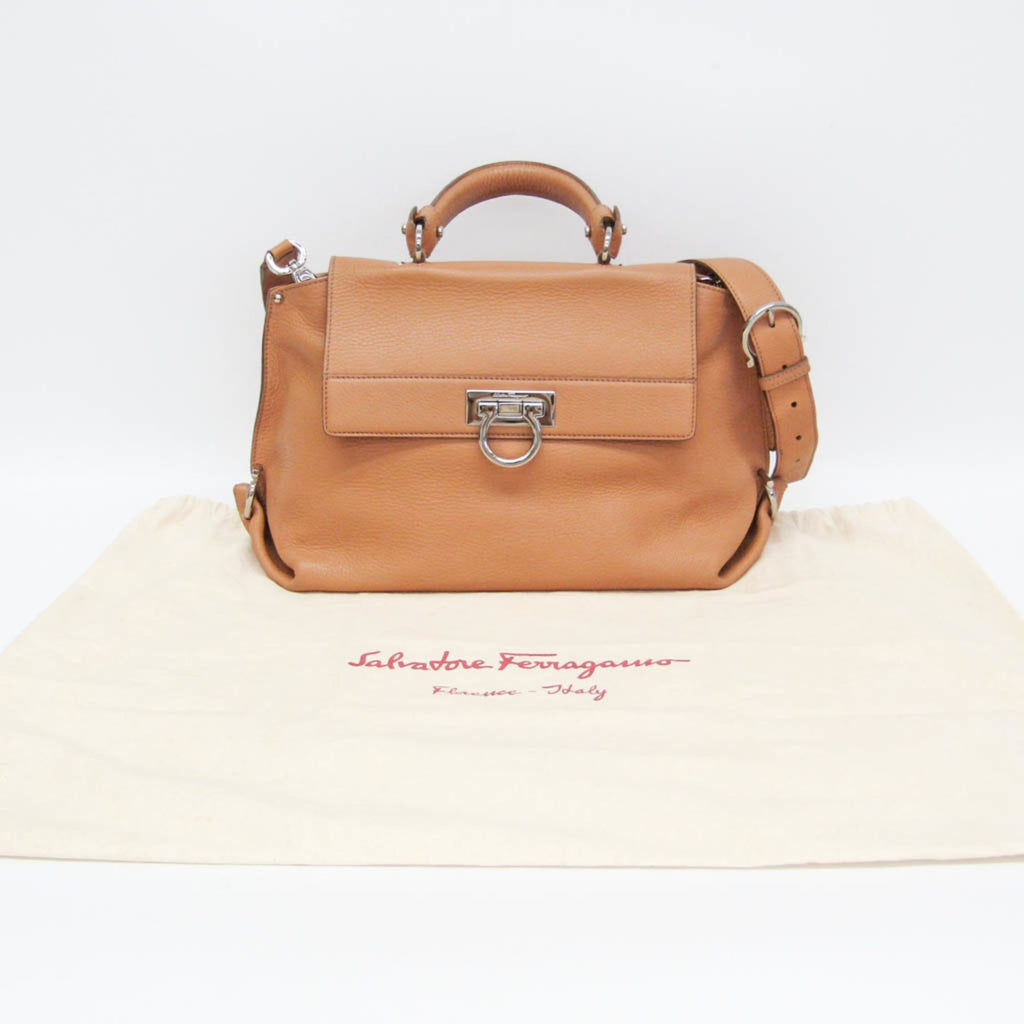 Salvatore Ferragamo Gancini Sophia · Leather