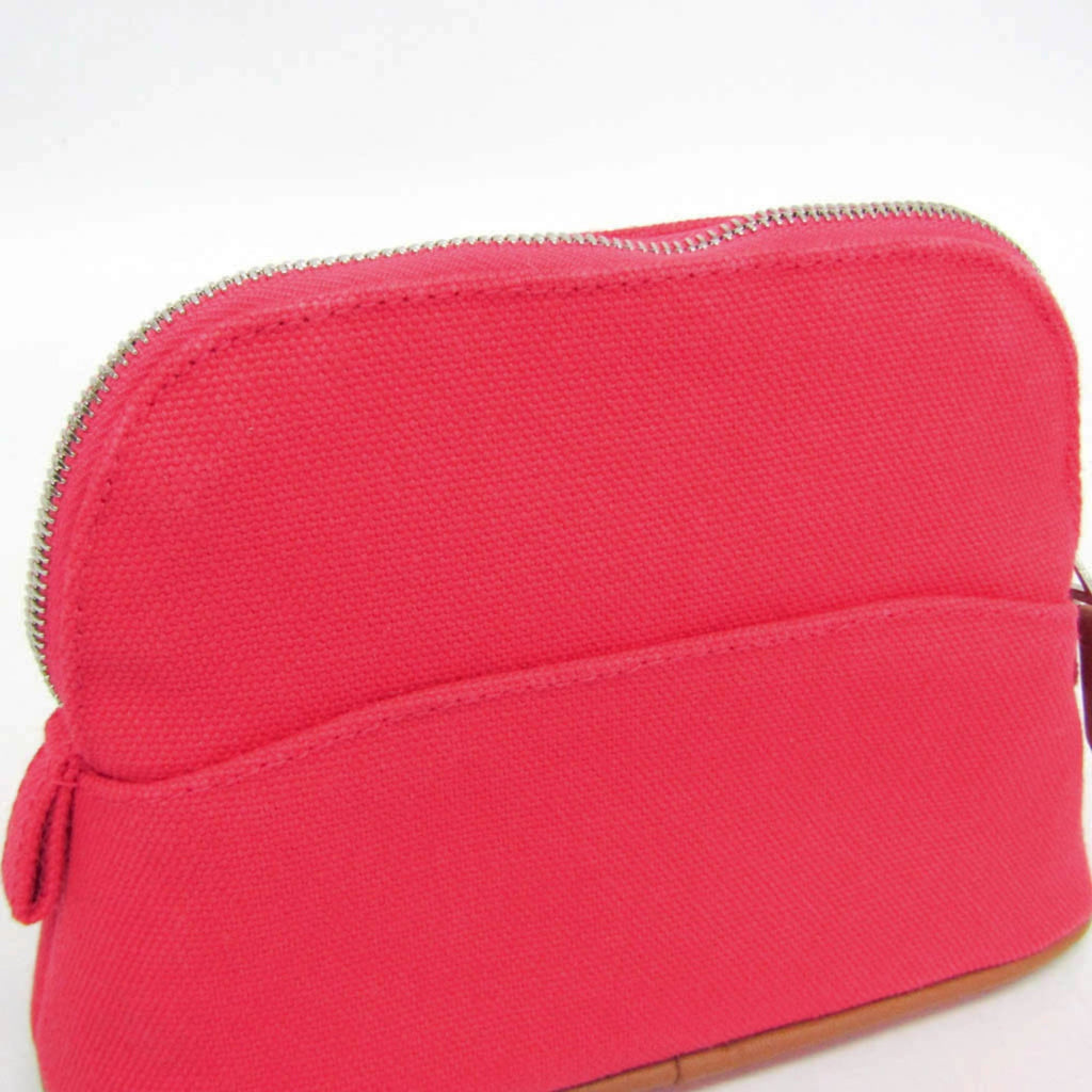 Hermès Bolide Mini Pouch · Cotton & Leather