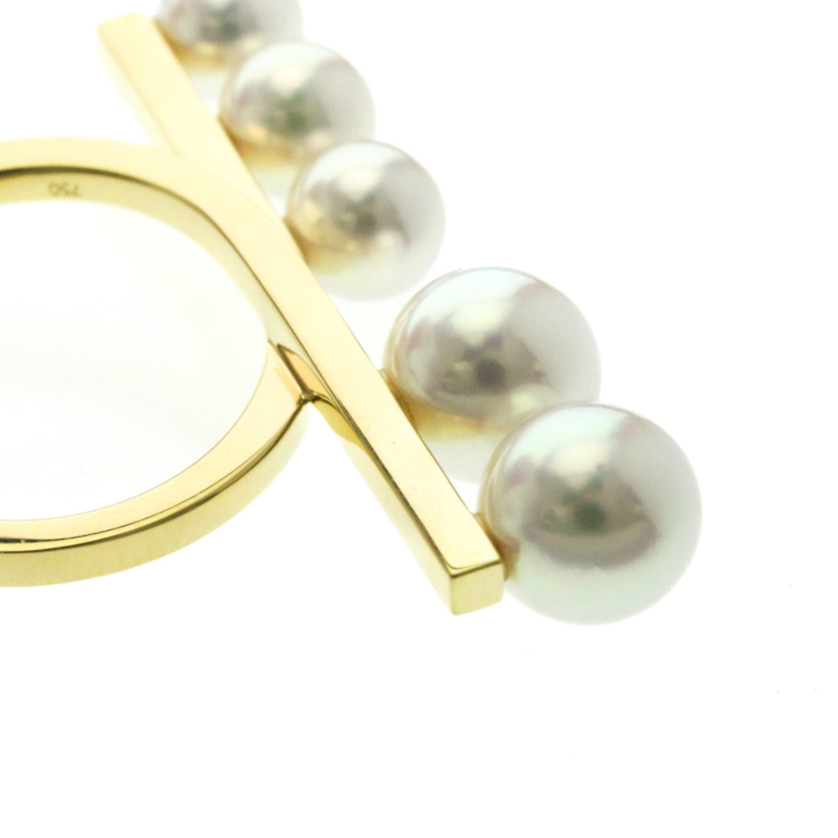 Tasaki Balance · Pearl · 18K Yellow Gold · Size 6 (EU 55)