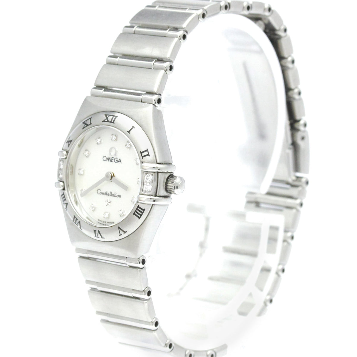 Omega Constellation · Diamond · Mother-of-Pearl