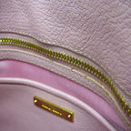 Miu Miu Madras · Leather Shoulder Bag
