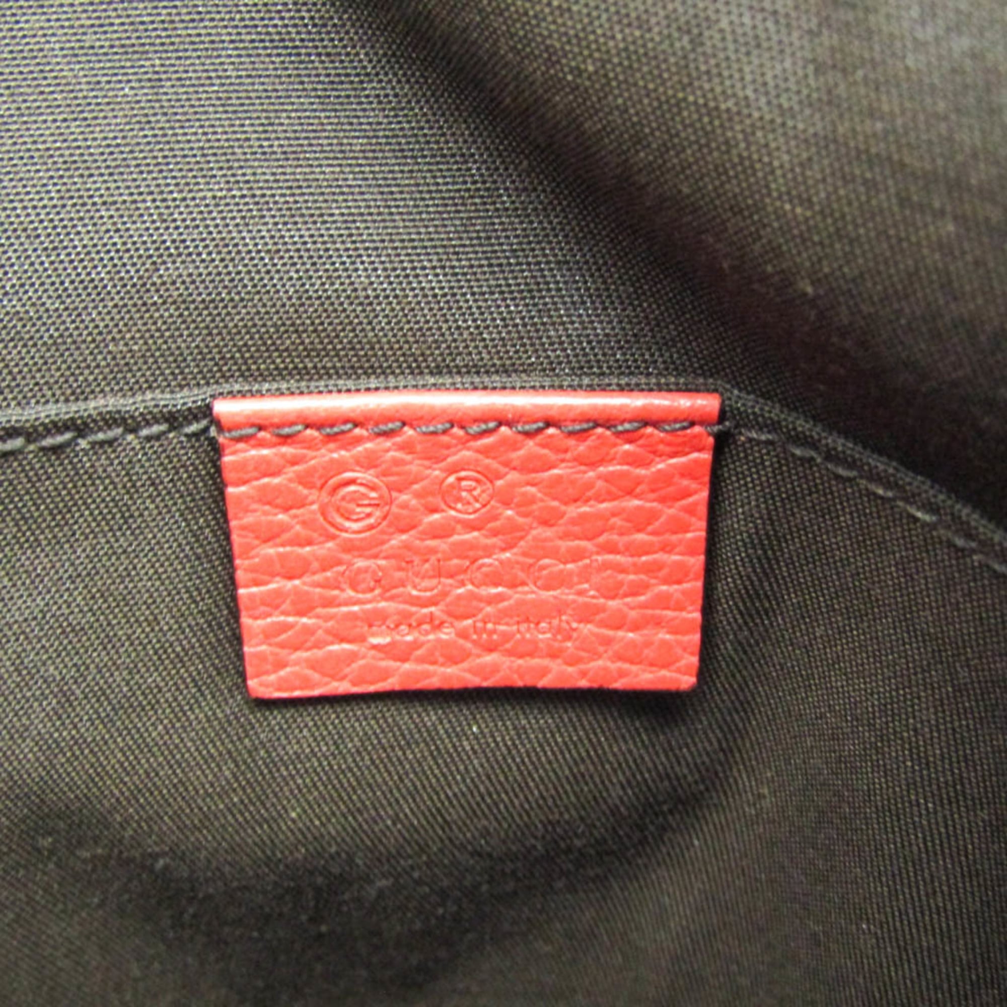 Gucci · Leather Shoulder Bag · Zipper