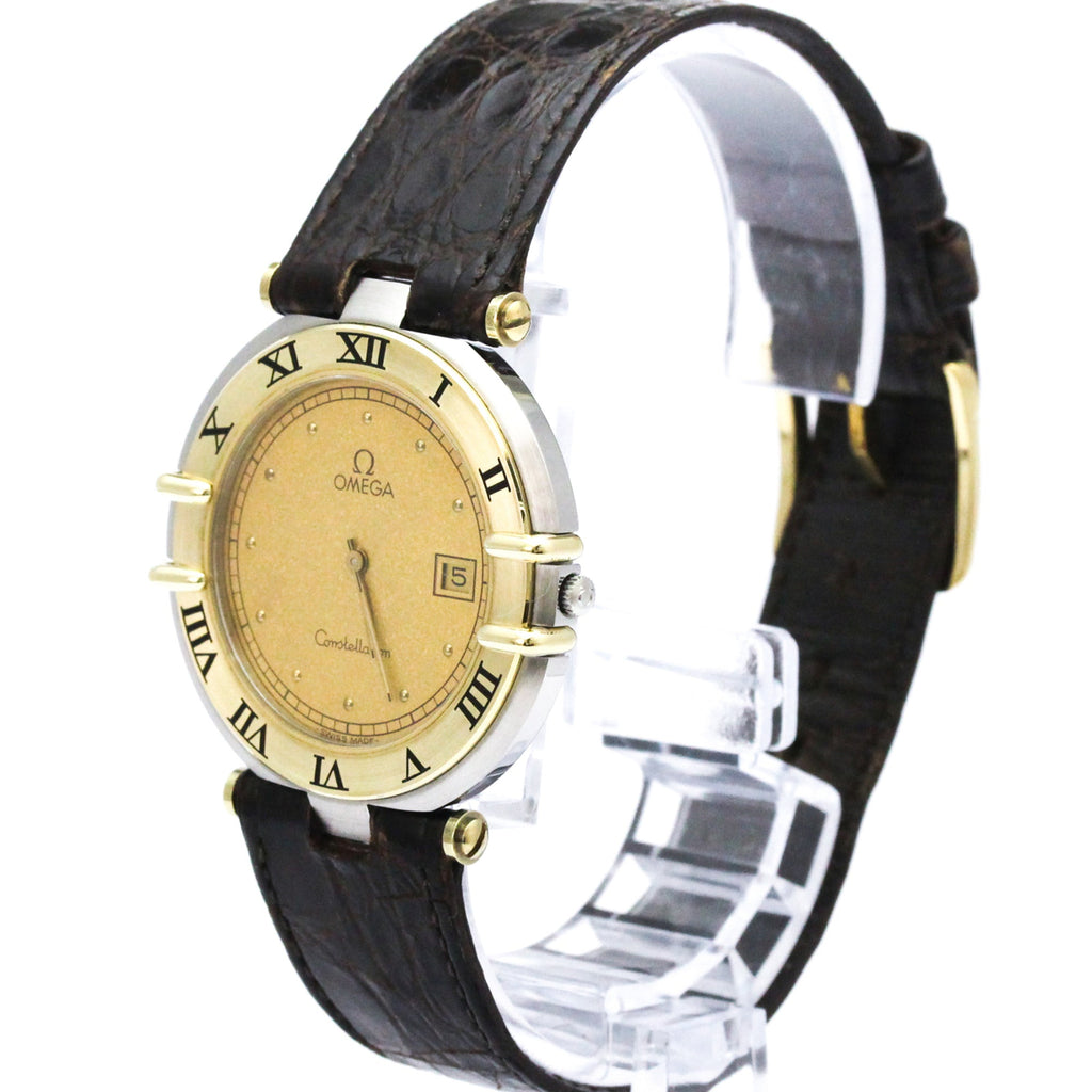 Omega Constellation · 18K Gold Steel · Quartz