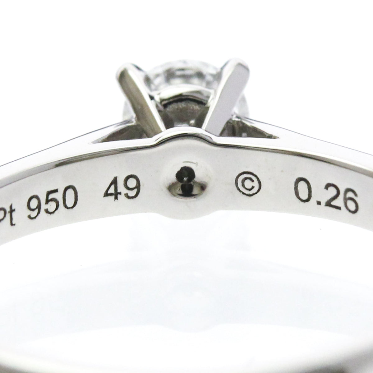 Cartier 1895 Solitaire · Platinum · 0.26ct