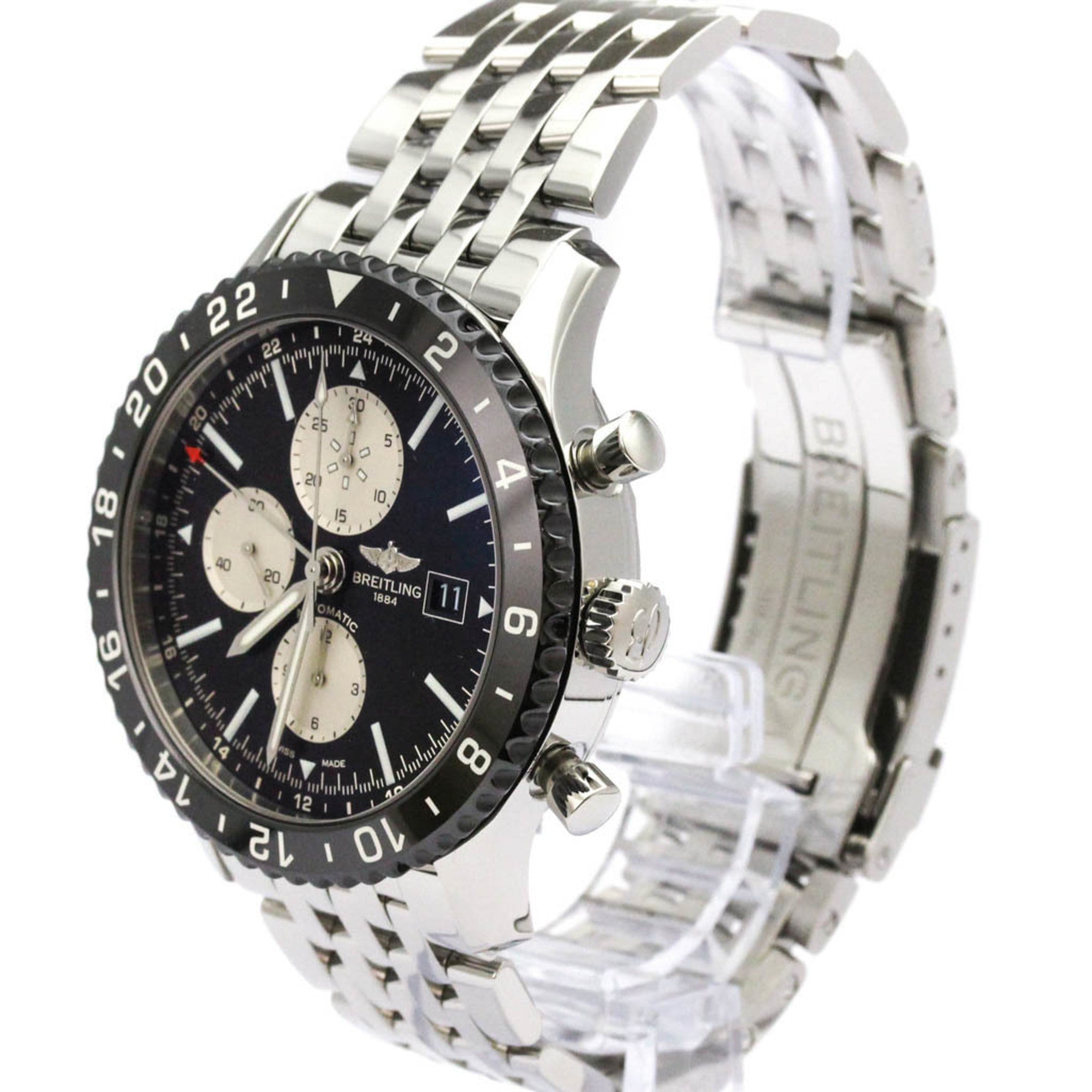 Breitling Chronoliner · Steel · Automatic