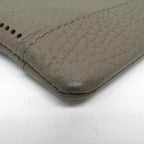 Balenciaga Classic · Greige Leather Clutch