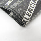 Balenciaga Logo Print · Leather Clutch